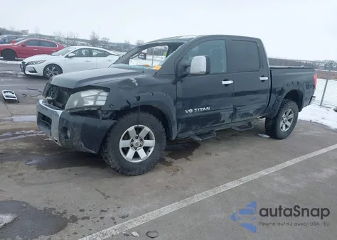 2007 Nissan Titan Le from USA, damaged, VIN 1N6BA07B37N221356